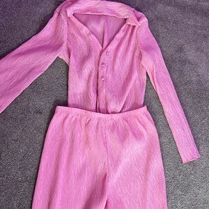 Pink 2 piece